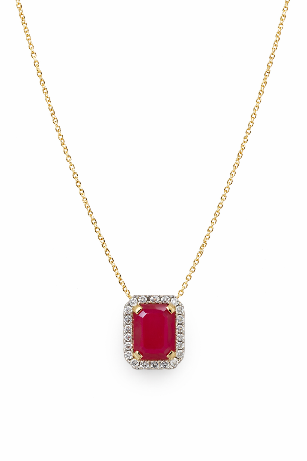 RUBY PNDT NECKLACE-403476